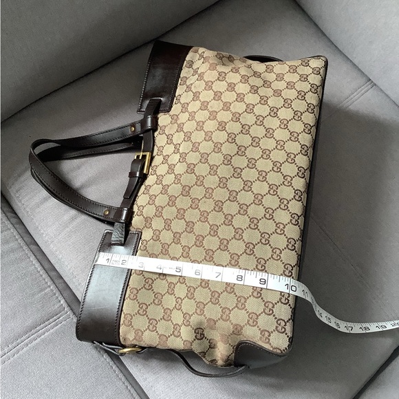Authentic GUCCI GG logo canvas tote 🔥🔥 - Picture 13 of 15